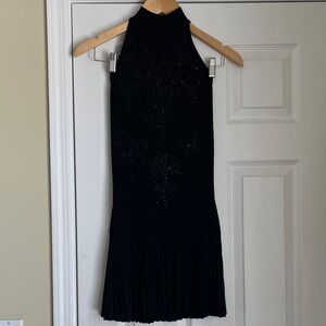 Twent One Chic Black Sleeveless Mini Dress